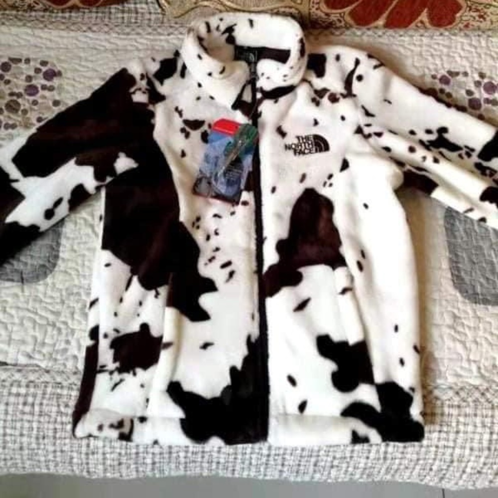 Cow Print Northface